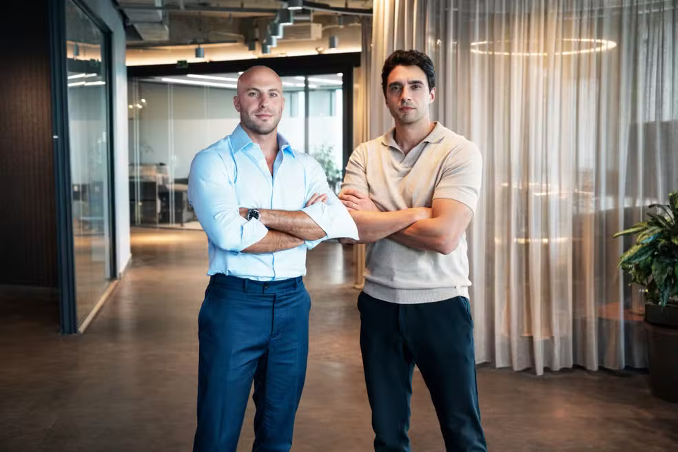 Josef Rubin e Hendel Favarin, empreendedores